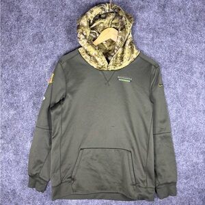 Nike NFL Seattle Seahawks Salute To Service Sweatshirt Hoodie Women’s Size XL